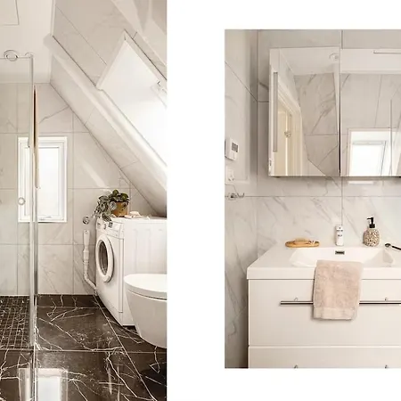 Апартаменти Beautiful Top-floor 4br Loft By Bryggen & Floyen *