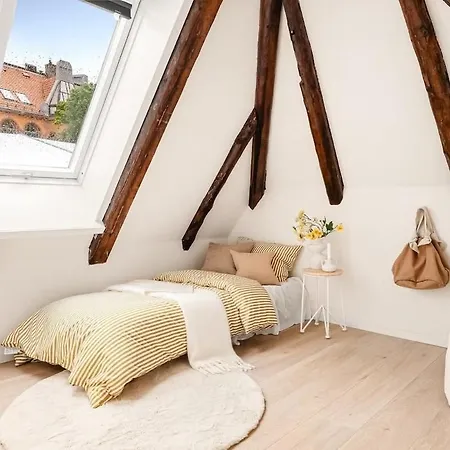 Beautiful Top-floor 4br Loft By Bryggen & Floyen * Берген